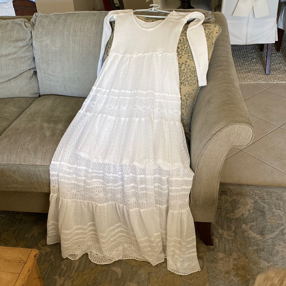 FREE PEOPLE WHITE MAXI DRESS